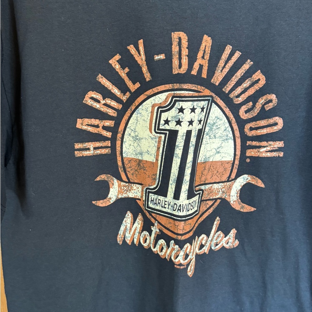 Harley-Davidson Huntington Beach Graphic T-Shirt, Men’s Large, Black - Picture 4 of 11
